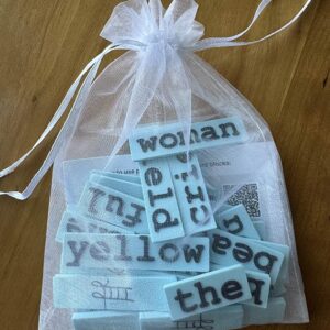 Classic 4 - Beautiful Things Word Block Set