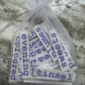 A Winter Street Word Block Set