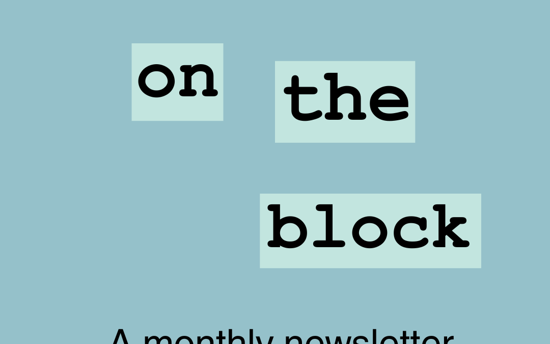 July 2026 Word on the Block